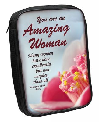 Amazing Woman Bible Cover #1