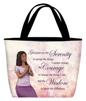 Serenity Prayer Afrocentric HandBag