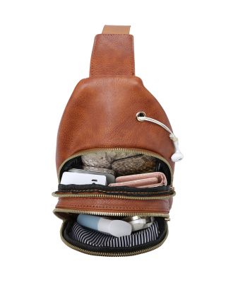 Brown Leather Sling Bag #2