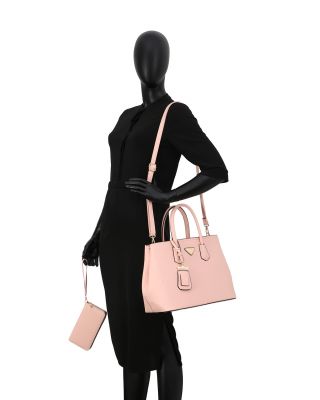 Blush Metal Accent Handbag #2