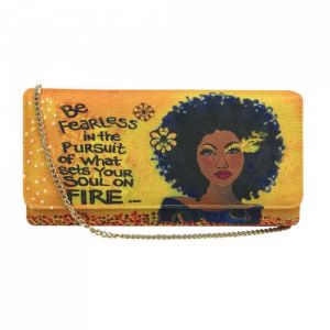 Soul On Fire Afrocentric  Chain Clutch Bag #1