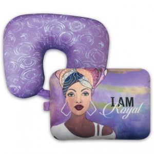 I Am Royal African American Convertible Neck Pillow