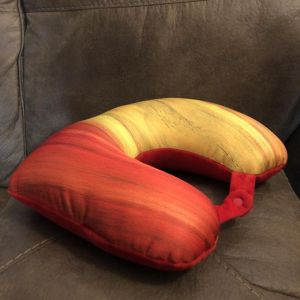 Blessed To Live Without Stress African American Convertible Neck Pillow #3
