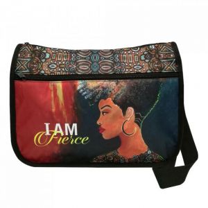 I Am Fierce Afrocentric Crossbody Bag