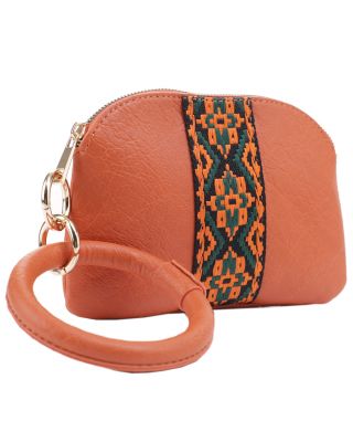 Bor Aztec Cuff Ring Clutch Bag