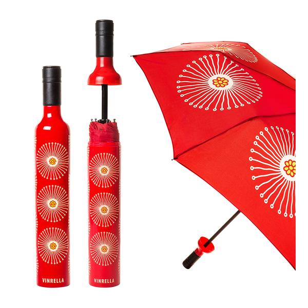Vinrella Flora Wine Bottle Umbrella