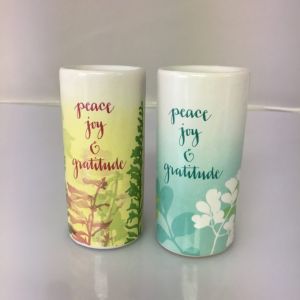 Peace, Joy & Gratitude Salt And Pepper Shakers
