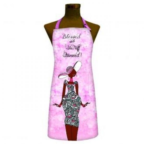Blessed And Sho Nuff Favored African American Apron