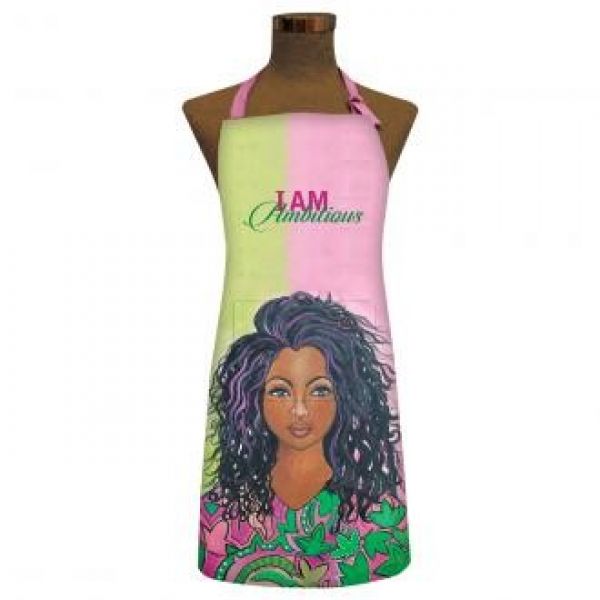 I Am Ambitious African American Designer Apron