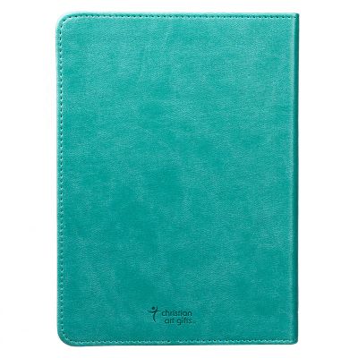 The Serenity Prayer Turquoise LuxLeather Journal #2