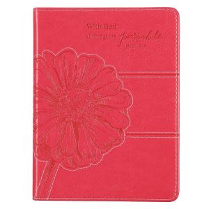 All Things Are Possible Luxleather Journal Matthew 19:26