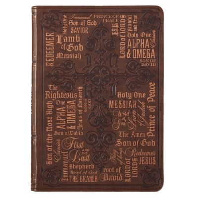 Names of Jesus Classic LuxLeather Journal
