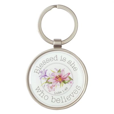 Blessings from Above  Metal Key Ring