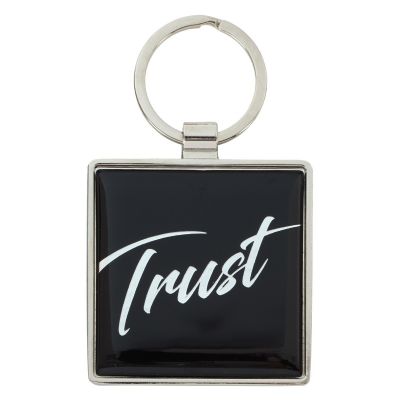 Trust Black Metal Key Ring #1