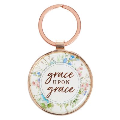 Grace Upon Grace Key Ring