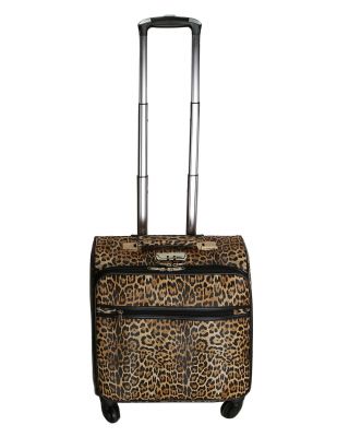 Leopard In Tan Luggage