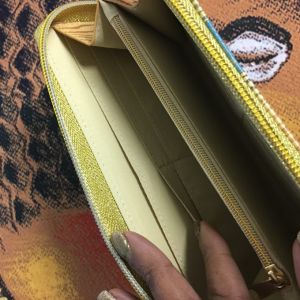 Composite Of A Woman African American Long Wallet #2