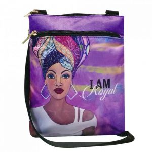 I Am Royal Afrocentric Travel Purse