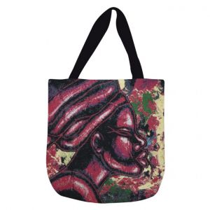 Hear Me Now Afrocentric Woven Tote Bag