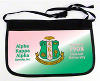 Alpha Kappa Alpha AKA Sorority Pink and Green BBQ Grill Waist Apron