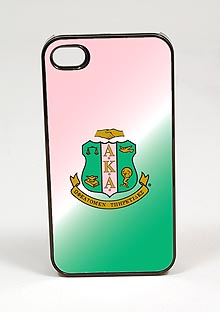 Alpha Kappa Alpha AKA Sorority Pink and Green Cell Phone Case