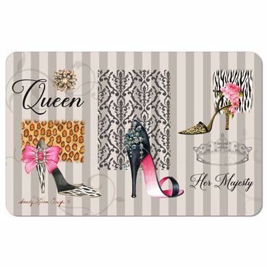 Queen Boutique Memory Foam Bath Floor Mat