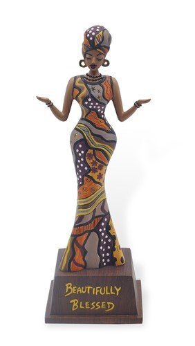Beautifully Blessed African American Figurine