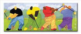 Big Boy Golf II African American Key Holder