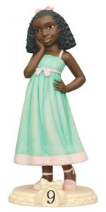 Birthday Girl: Age 9 African American Figurine