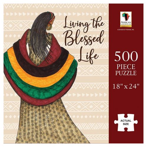 Living the Blessed Life African American Jigsaw Puzzle