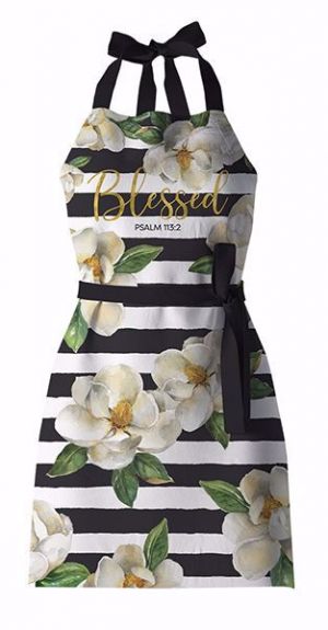 Blessed Magnolia Apron