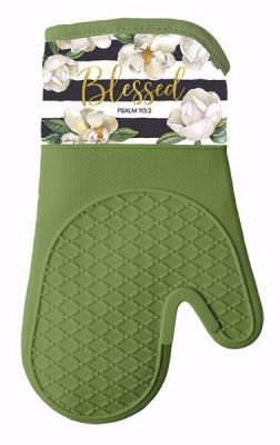 Blessed Magnolia Oven Mitt and Pot Holder #3