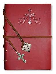 Cross Faux Leather Red Journal