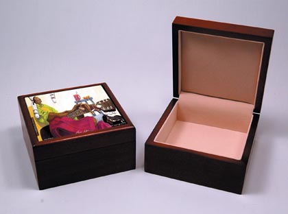 Cup of Blues Keepsake Box