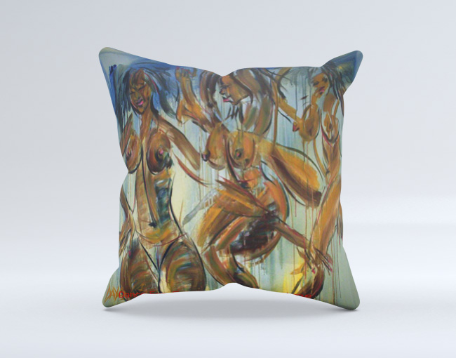 Dance Forfela Throw Pillow