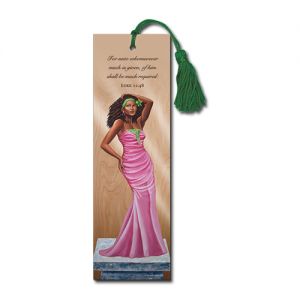 Diva in Pink and Green Bookmark