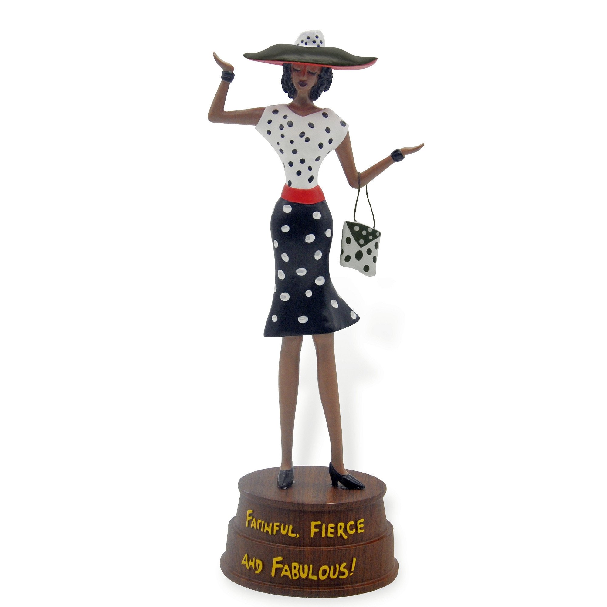 Faithful Fierce And Fabulous African American Figurine