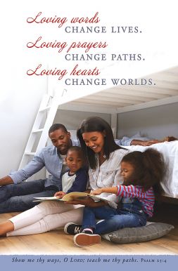 Father We Hunger Loving Words Prayer and Heart African American Church Bulletin