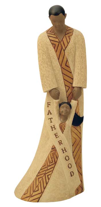 Precious Ties African American Fatherhood Figurine