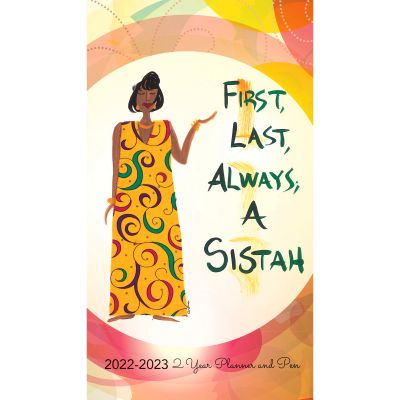 First, Last Always a Sistah 2022 African American 24 Month Checkbook Planner