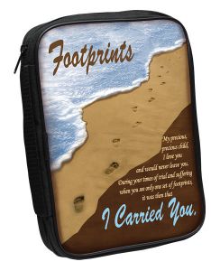 Footprints Bible Cover