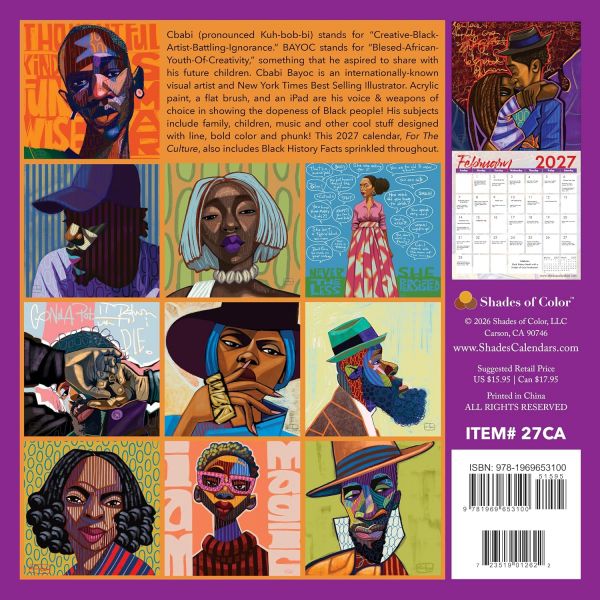 For the Culture 2027 Afrocentric Wall Calendar #2