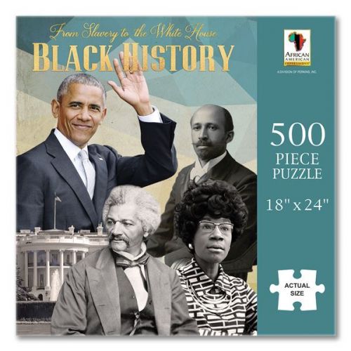 From Slavery to the White House Black History Jigsaw Puzzle