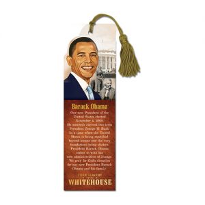 From Slavery to the Whitehouse Barack Obama Bookmark