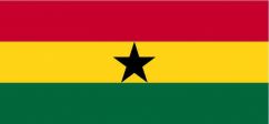 Ghana Flag Key Holder