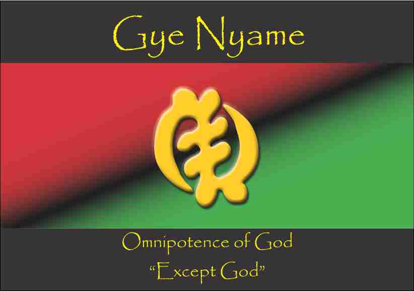 Gye Nyame African American Cutting Board Hot Plate Trivet