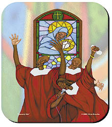 Heavenly Trio Mousepad