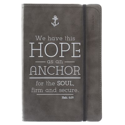 Hope Is An Anchor Flexcover with Elastic Closure Journal