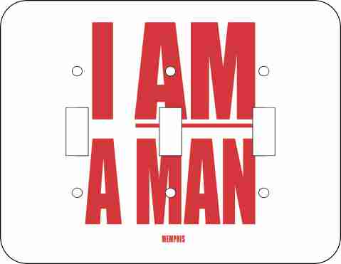 I Am A Man Triple Light Switch Plate Cover