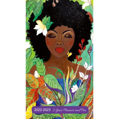 I am Life 2022 Black Art Two Year Checkbook Planner